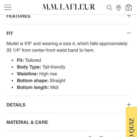 NEW MM Lafleur the Lane skirt midi gray blue better than denim stretch 8 - Picture 16 of 16